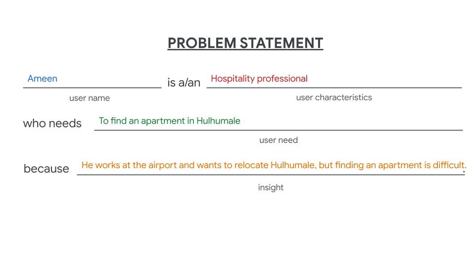 ameen's problem statement