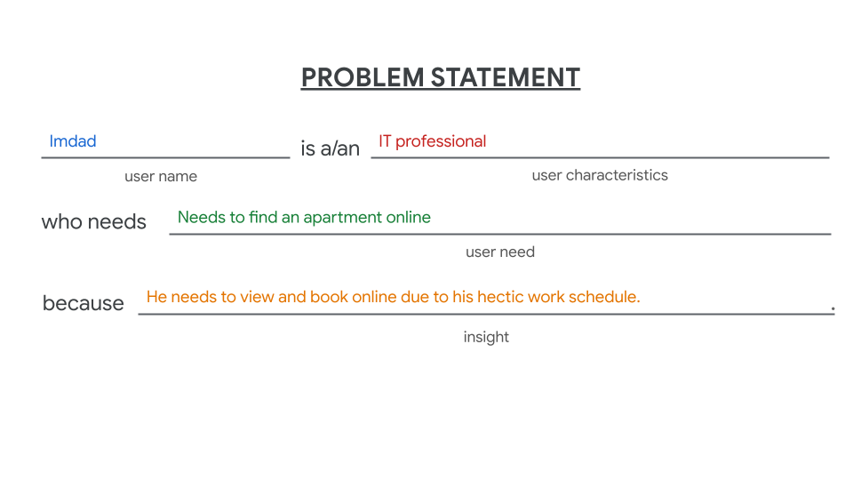 Imdad's problem statement